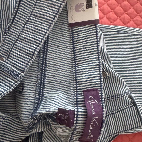 NWT Striped Slim Ankle Jeans - Picture 5 of 6